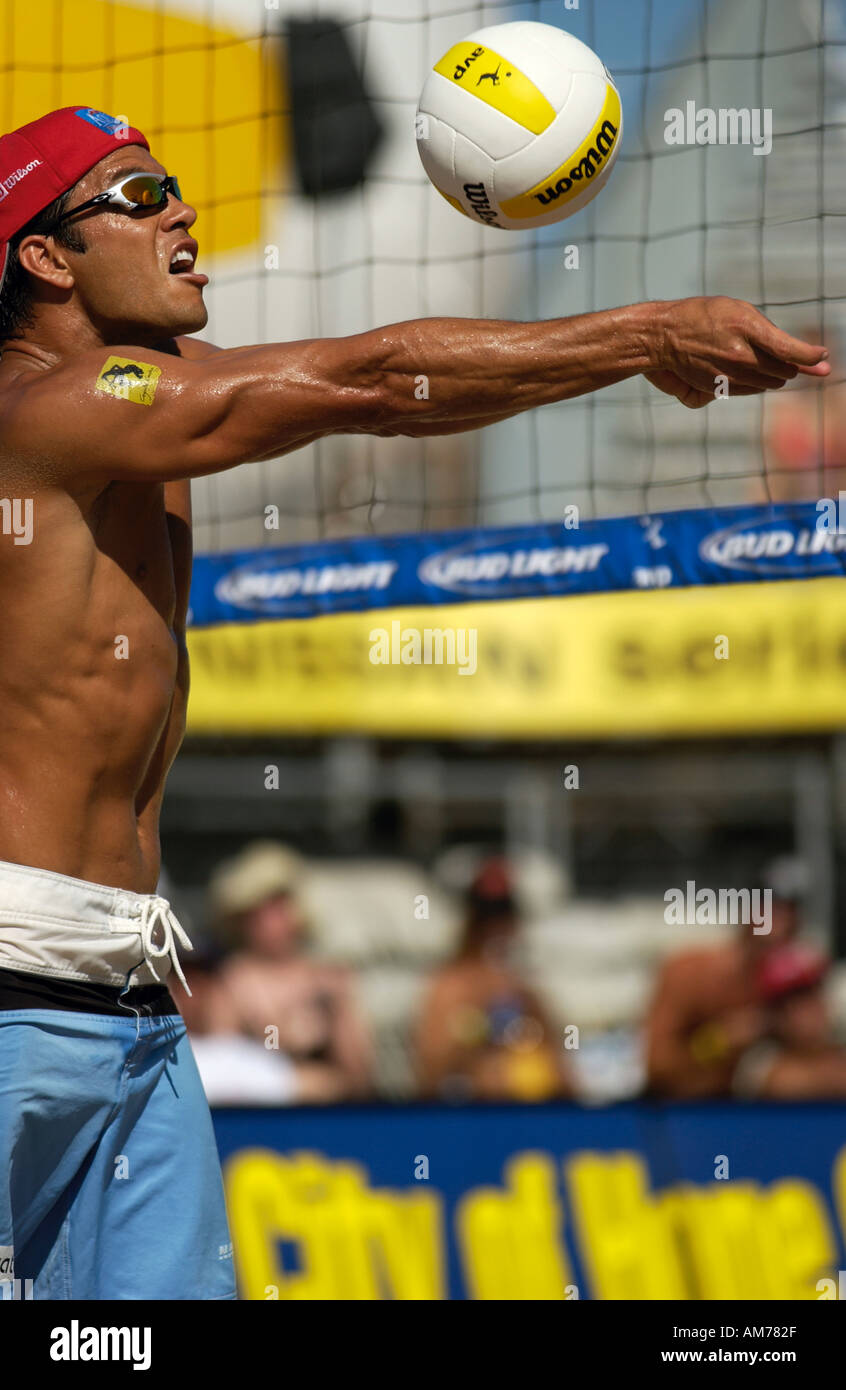 AVP Professional Beach Volleyball California USA Stock Photo Alamy