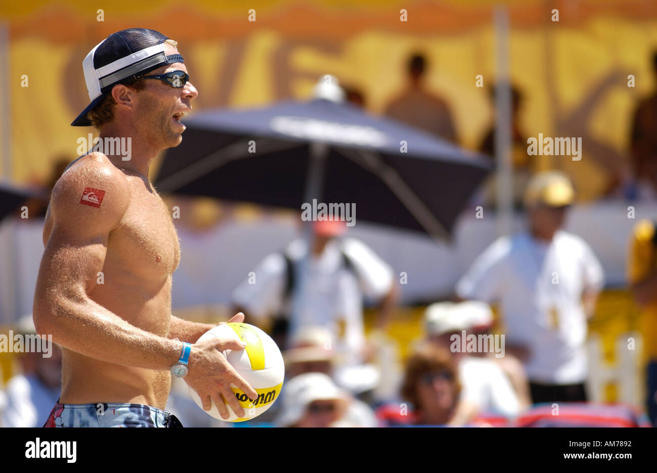 AVP Professional Beach Volleyball California USA Stock Photo Alamy