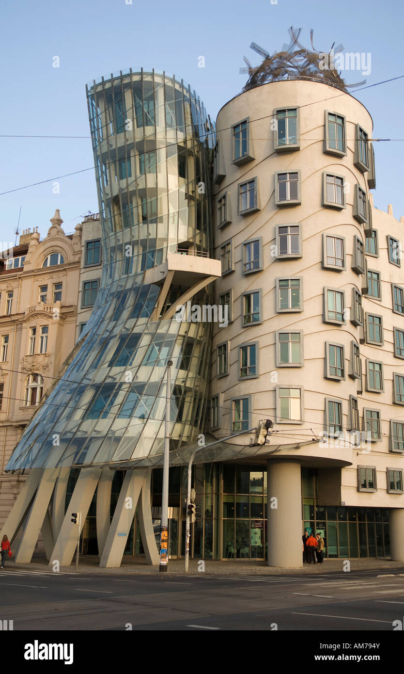 Dancing House Ginger And Fred By Frank Gehry Prague Czech