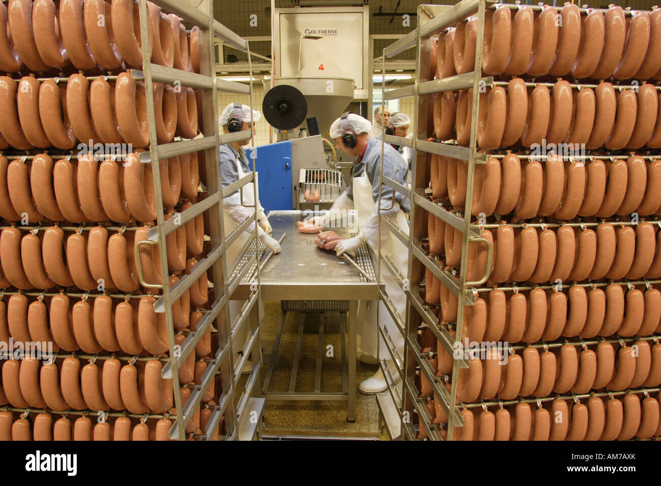 Turkish meat and sausage factory Egetuerk, Cologne, North Rhine
