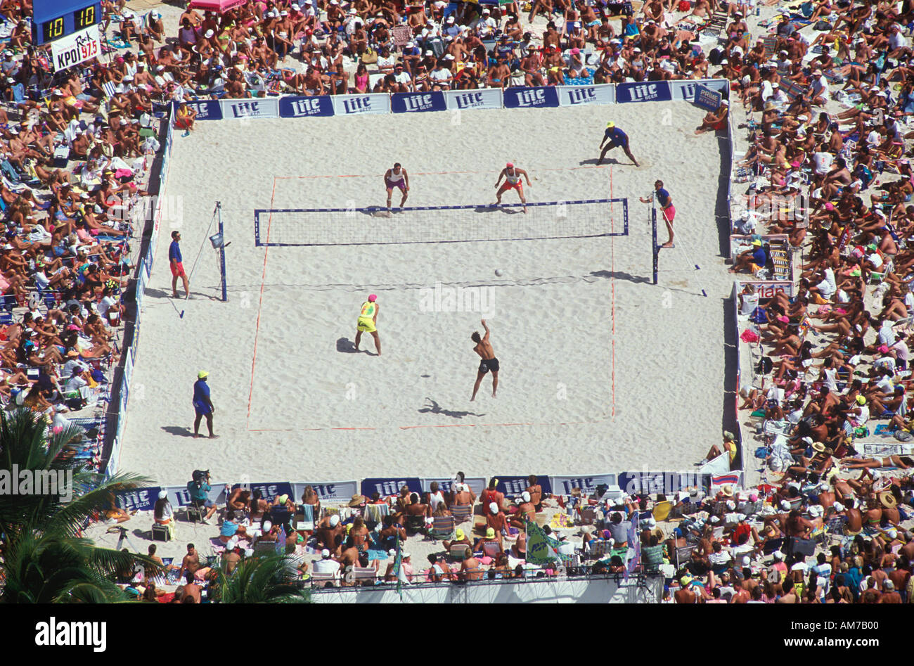 AVP Professional Beach Volleyball Stock Photo Alamy