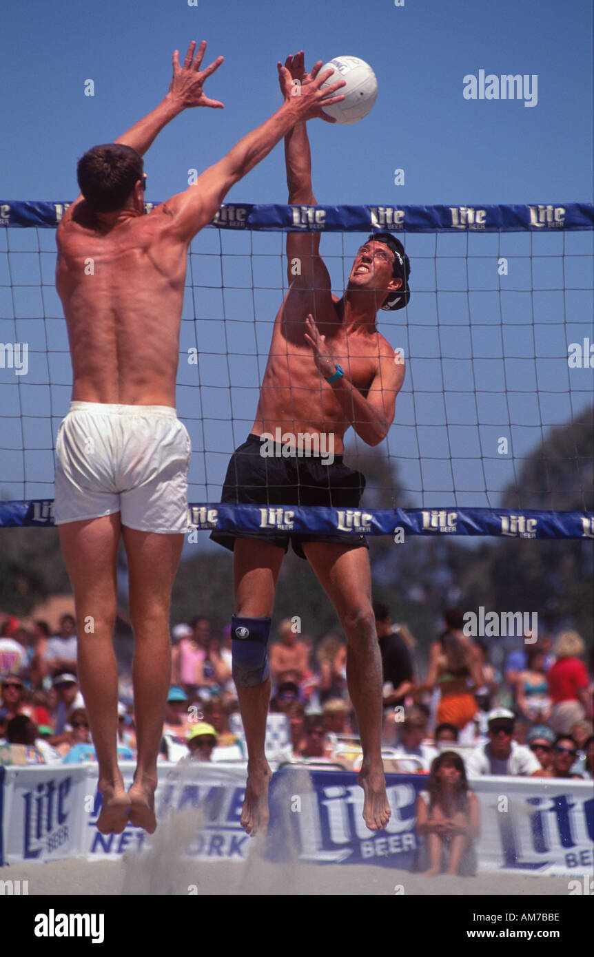 AVP Professional Beach Volleyball Stock Photo Alamy