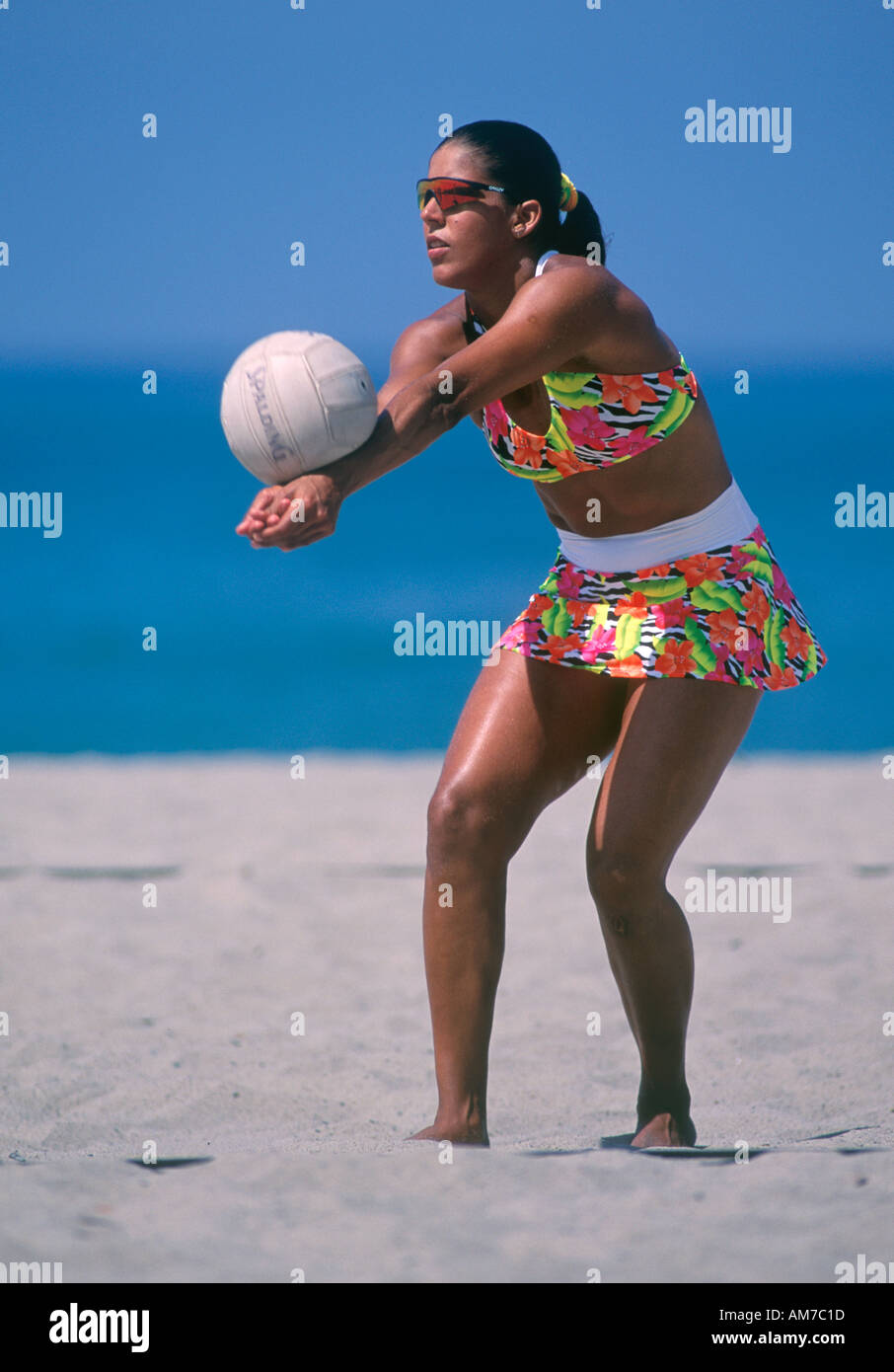 AVP Professional Beach Volleyball Stock Photo - Alamy