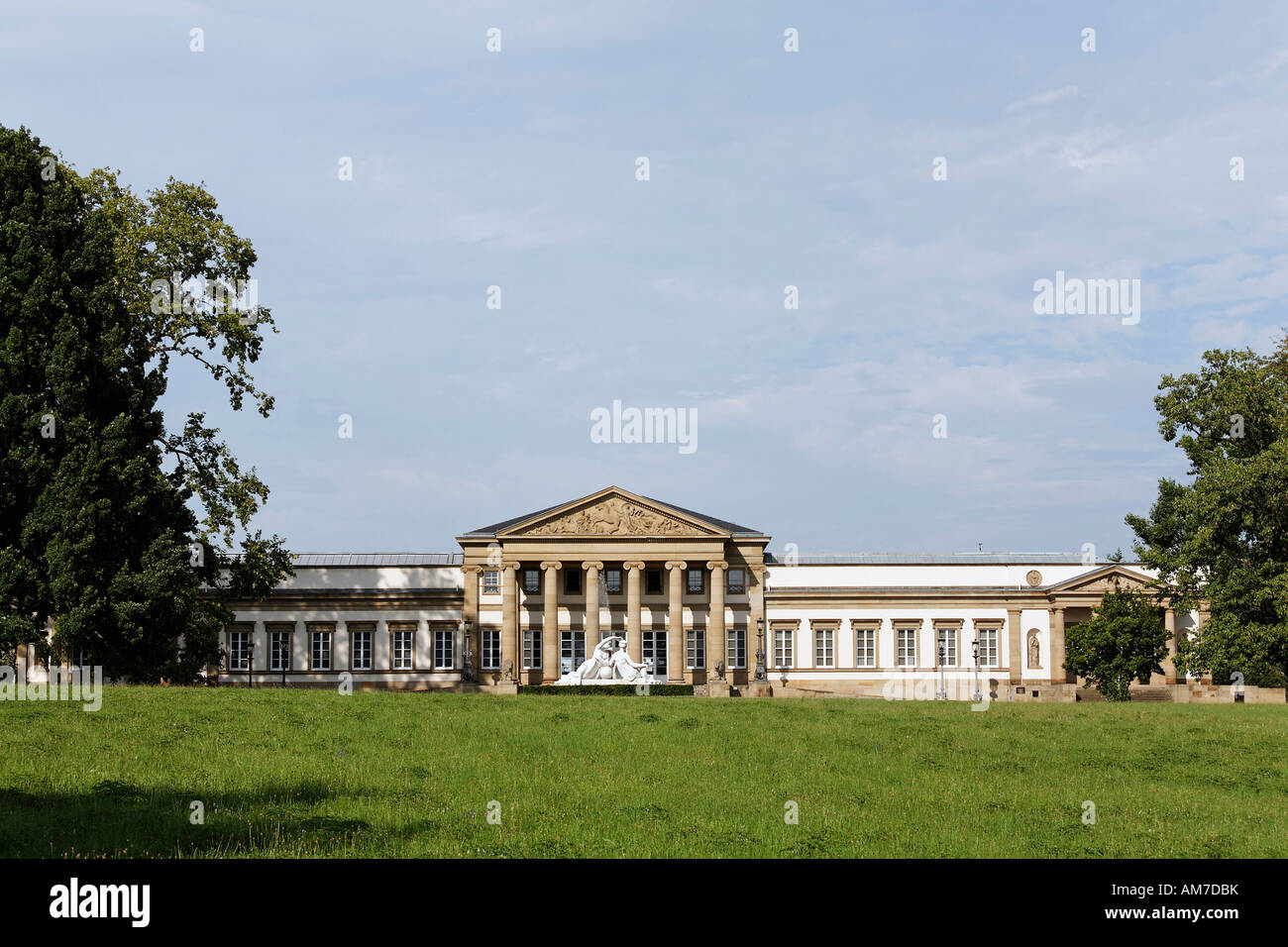 Museum of natural history, genral view, castle Rosenstein, Baden-Wuerttemberg, Germany Stock Photo