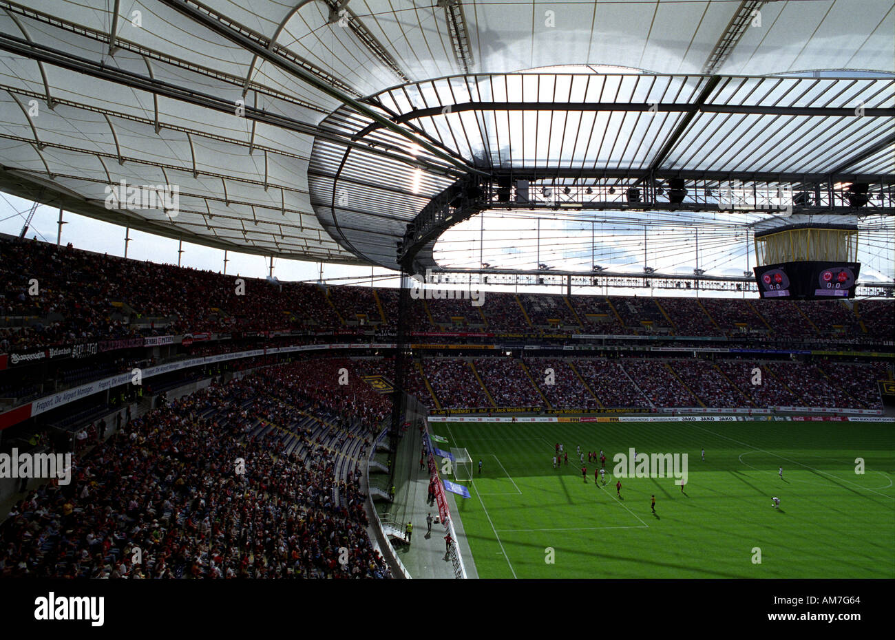 Commerzbank Arena, home of Eintracht Frankfurt football club, Germany. Stock Photo