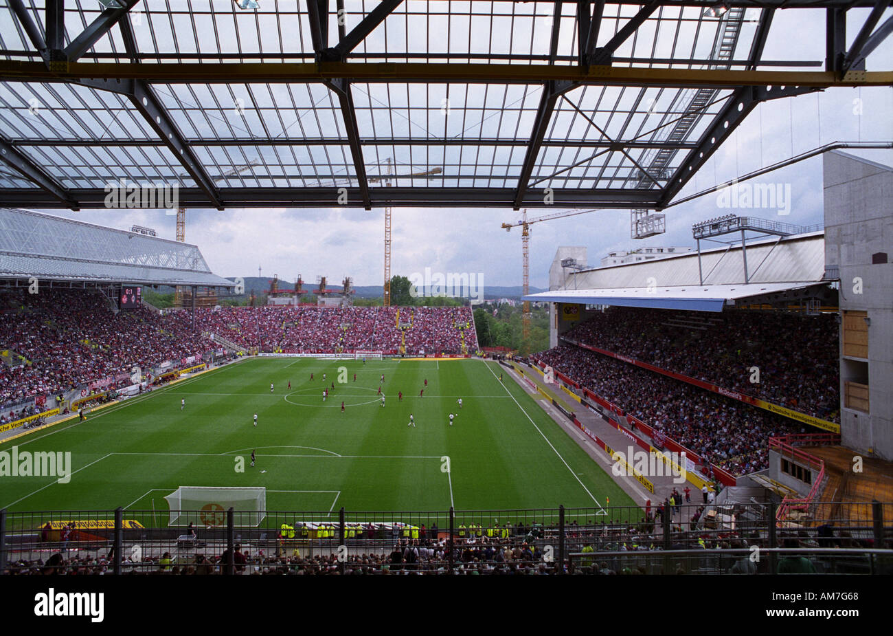 Fritz Walter Stadion, home of Kaiserslautern football club im Germany. Stock Photo