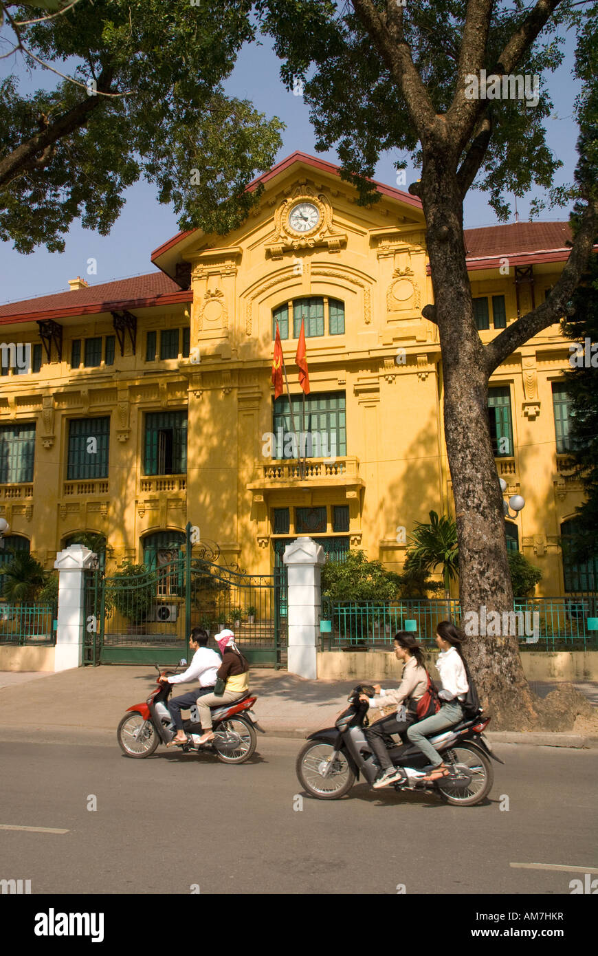 Vietnam Communist Party Headquarters in Hanoi Stock Photo - Alamy
