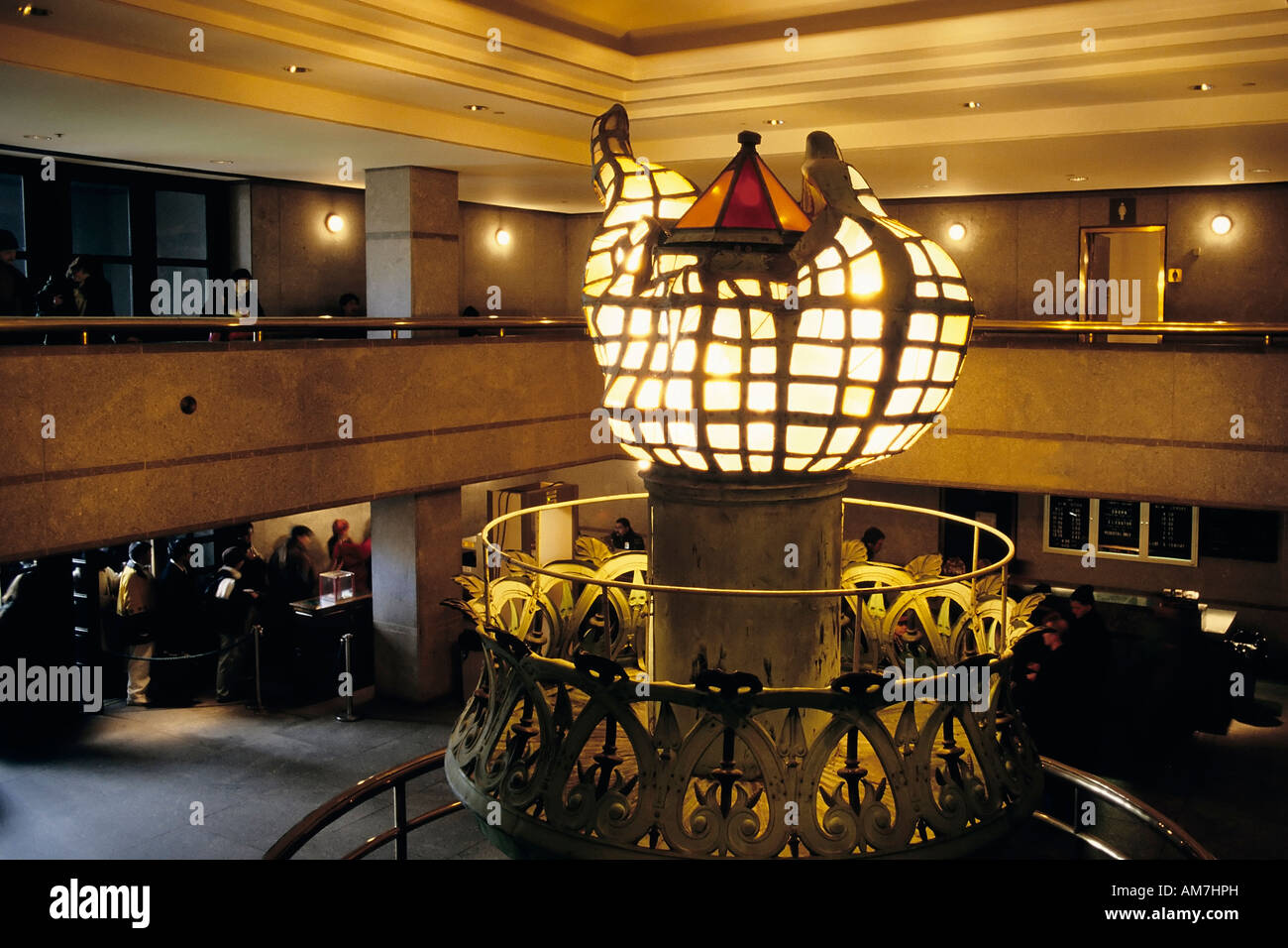 Original light torch of the Statue of Liberty, museum, New York City