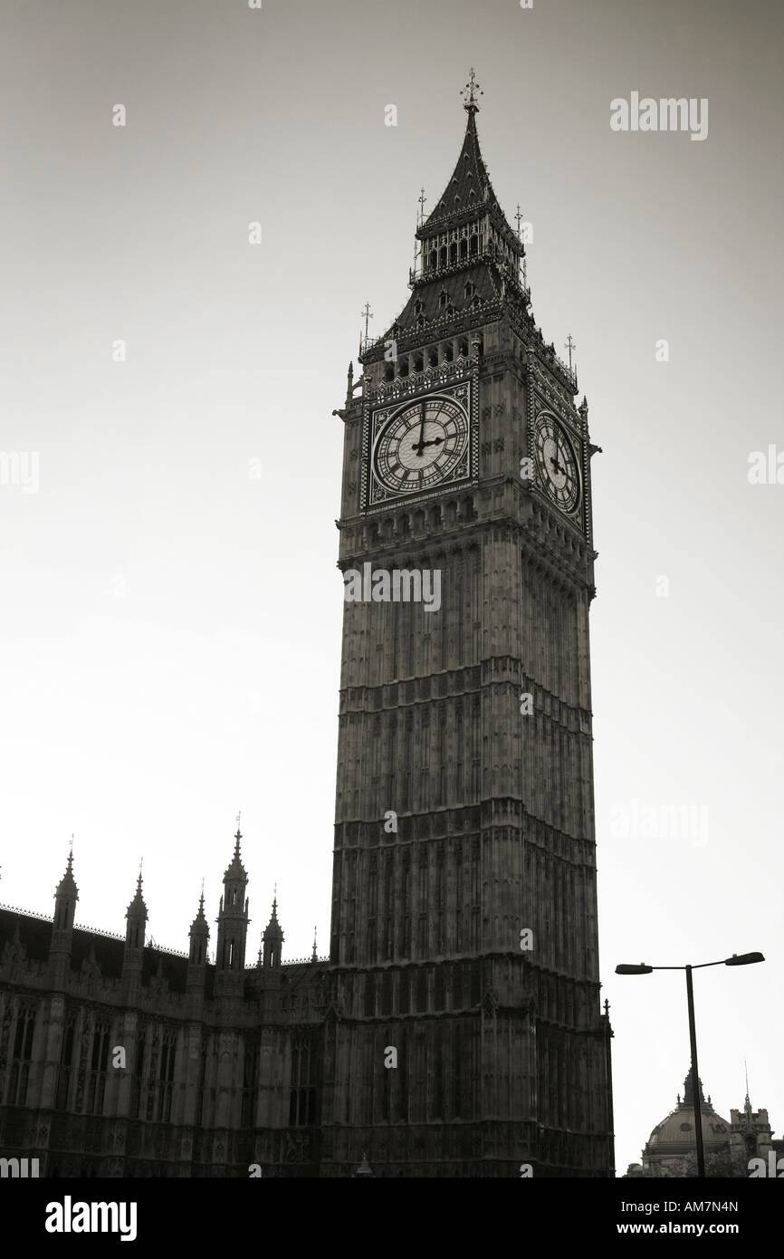 Big Ben Houses of Parliament, London, England, UK Stock Photo