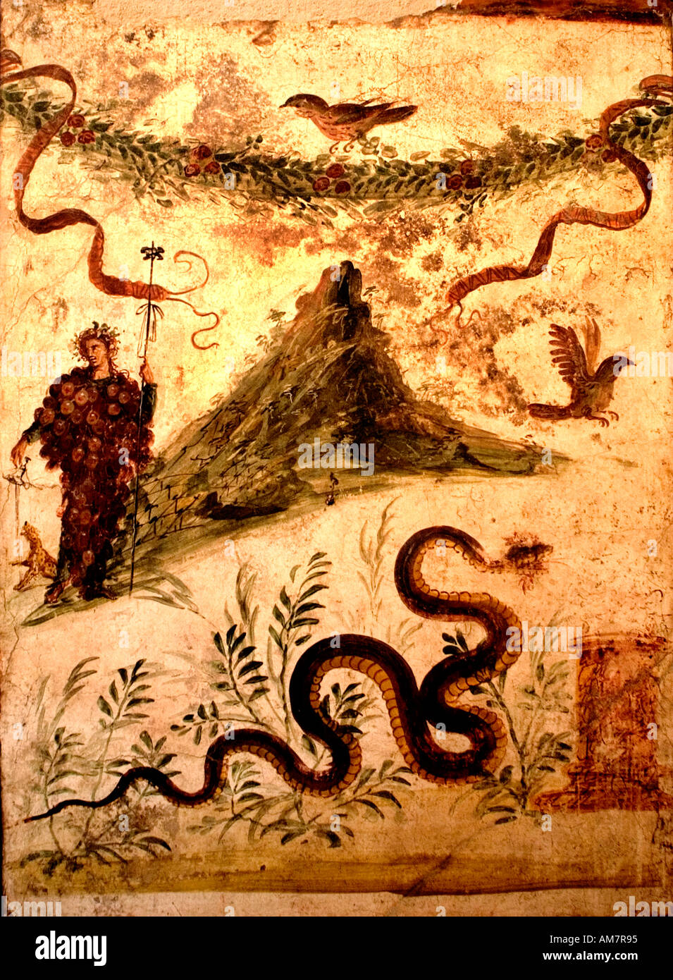 Vesuvius pompeii painting hi-res stock photography and images - Alamy