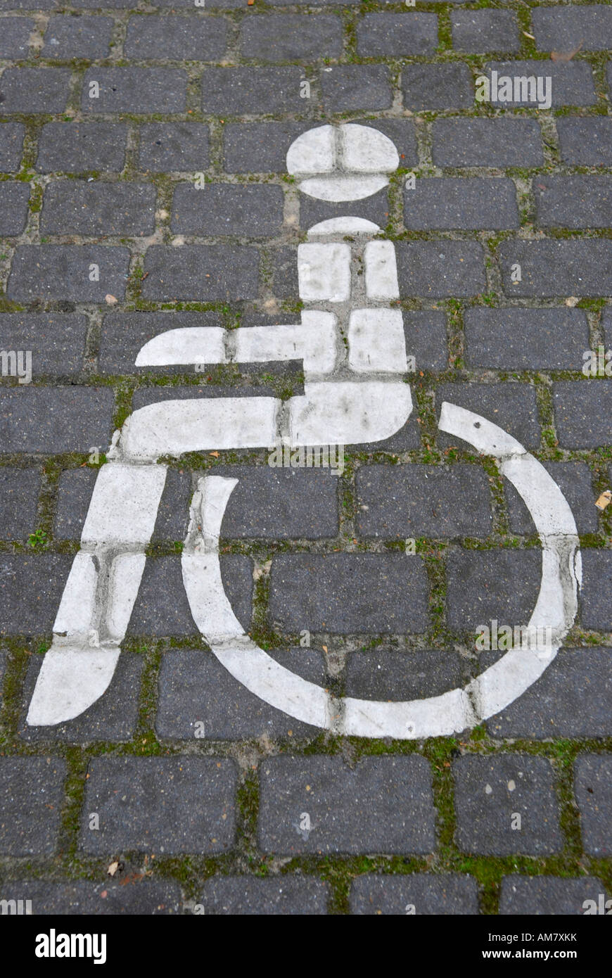 Wheelchair, pictogram Stock Photo
