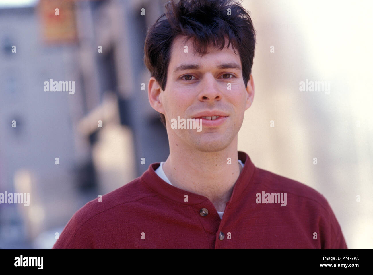 Happy young black man portrait hi-res stock photography and images - Alamy