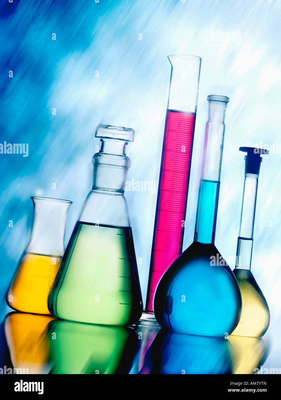 Chemistry laboratory equipment Stock Photo
