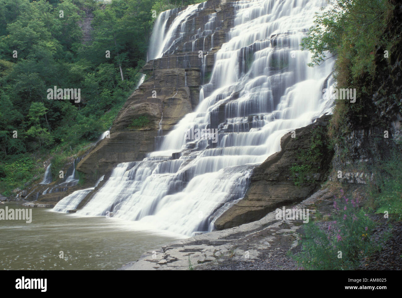 Ithaca falls waterfall hi-res stock photography and images - Alamy
