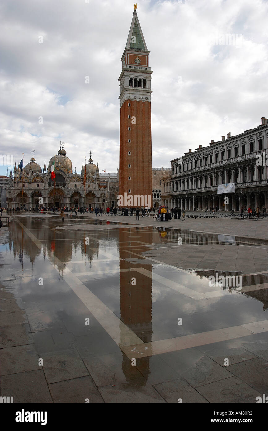 Venice, San Markus Plaza, Italy Stock Photo