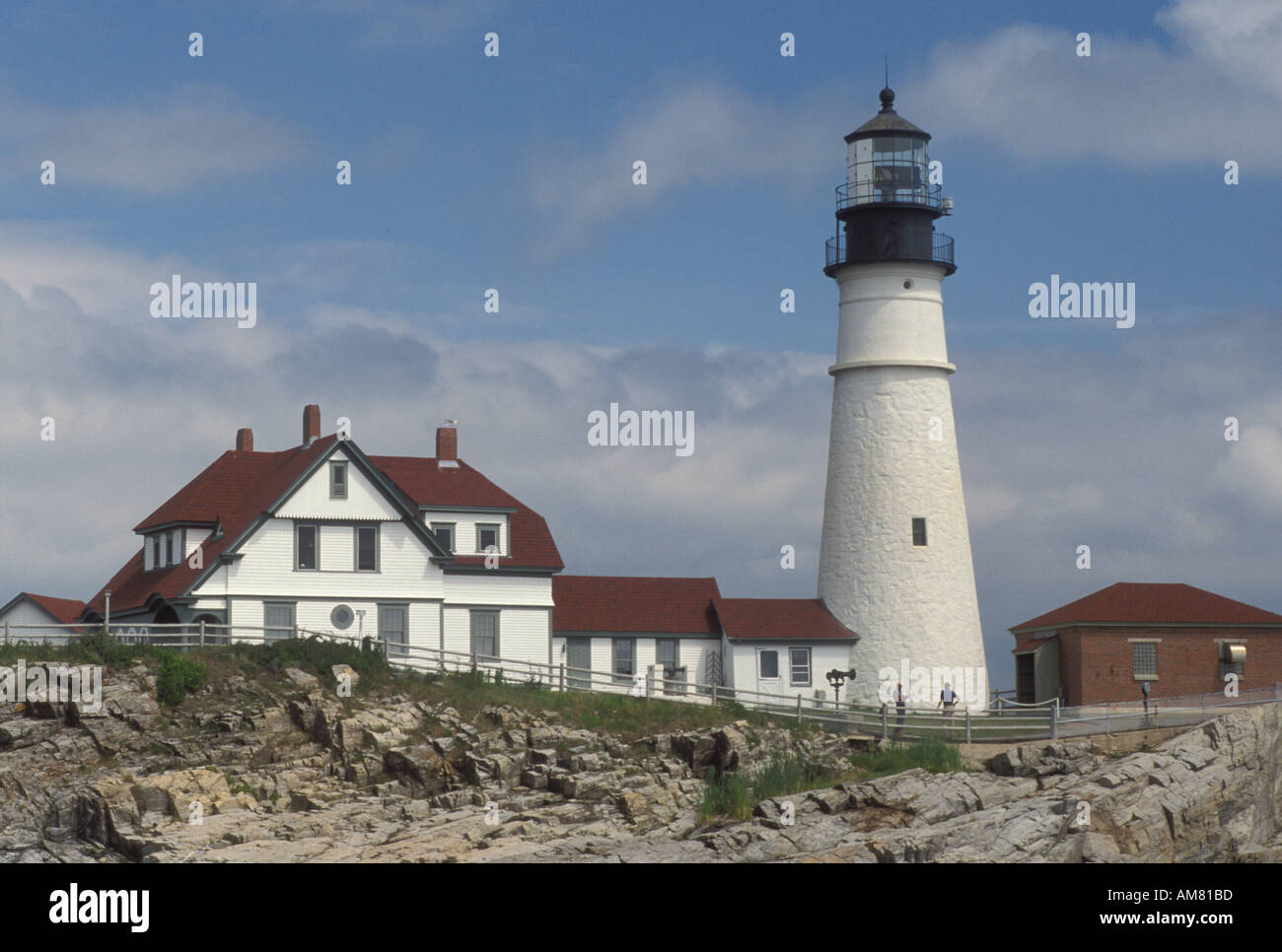 Maine cape elizabeth historic hi-res stock photography and images - Alamy