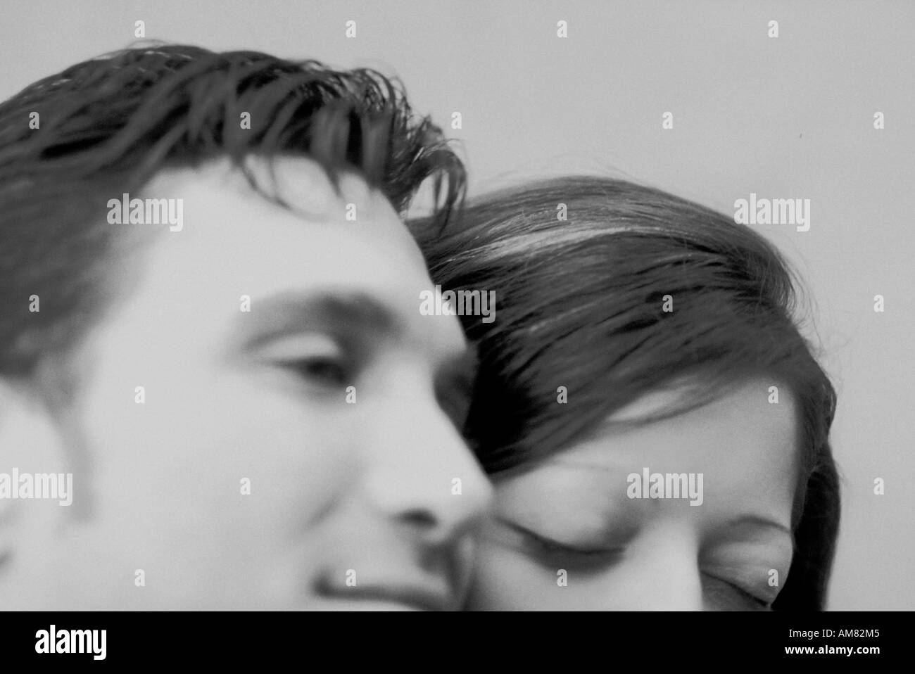 Young couple romancing Stock Photo