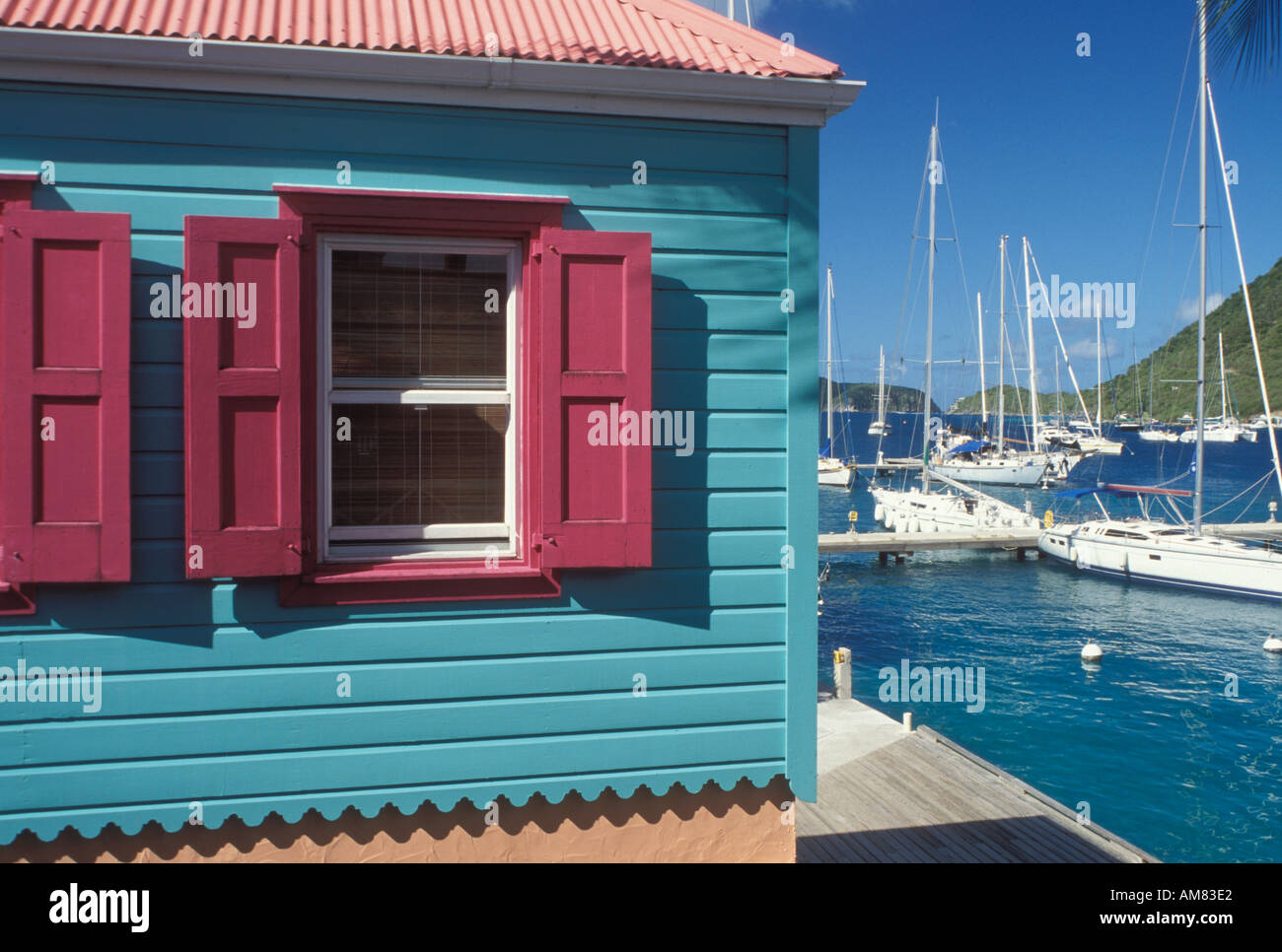 AJ20008, Tortola, West End, British Virgin Islands, Caribbean, BVI Stock Photo