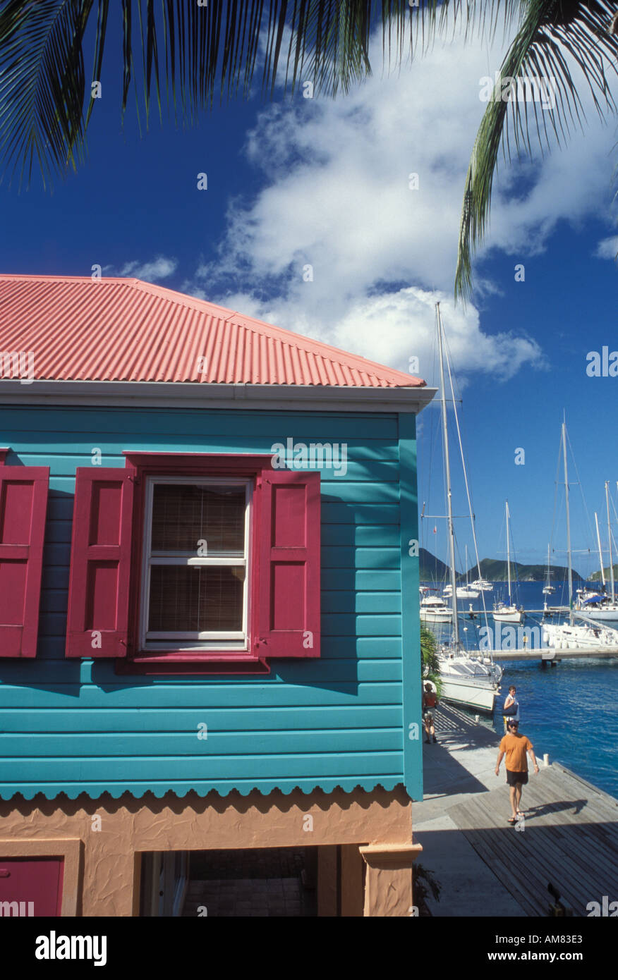 AJ20009, Tortola, West End, British Virgin Islands, Caribbean, BVI Stock Photo