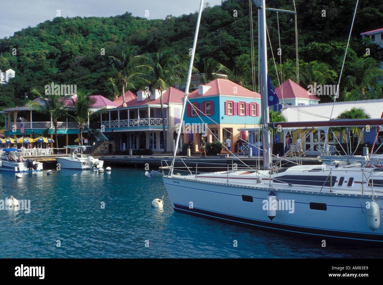 AJ20014, Tortola, West End, British Virgin Islands, Caribbean, BVI Stock Photo