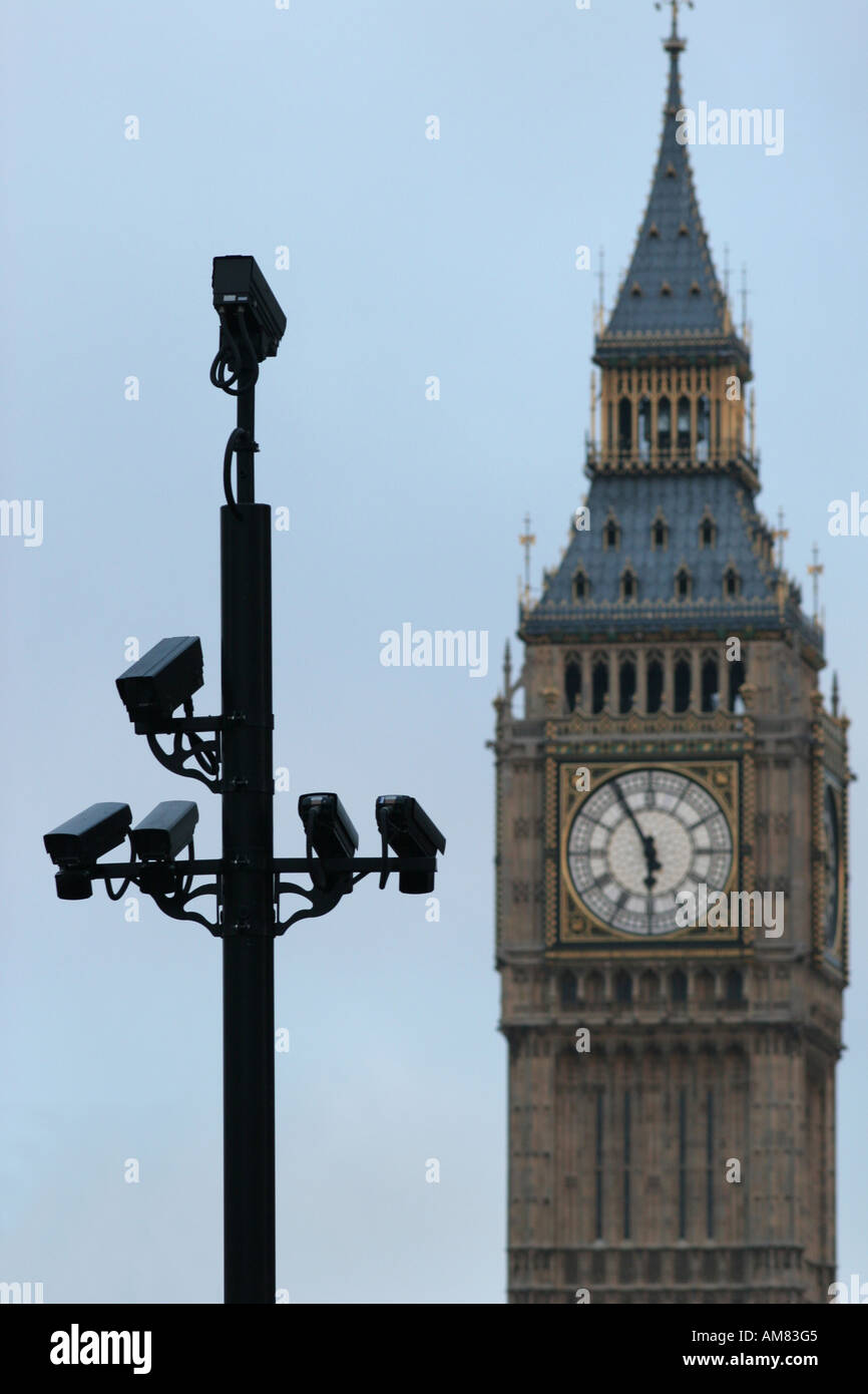 CCTV closed circuit television camera surveillance in London England UK  Stock Photo - Alamy