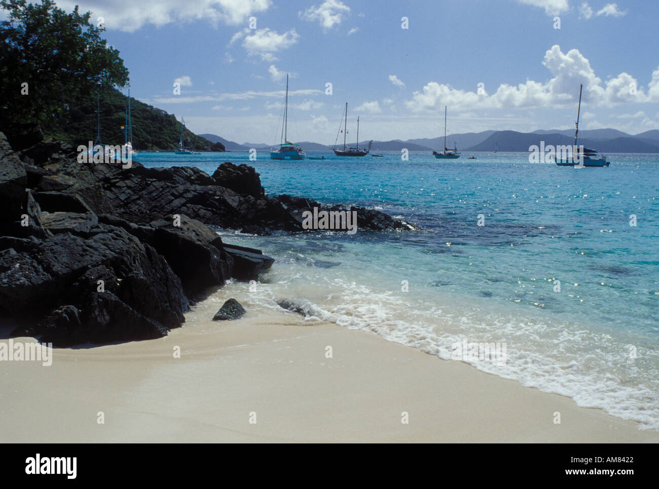 AJ20064, Jost Van Dyke, British Virgin Islands, Caribbean, BVI Stock Photo