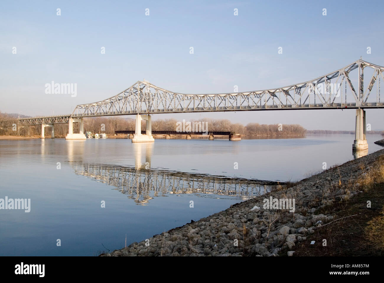 Bridge over the Mississippi in Red Wing