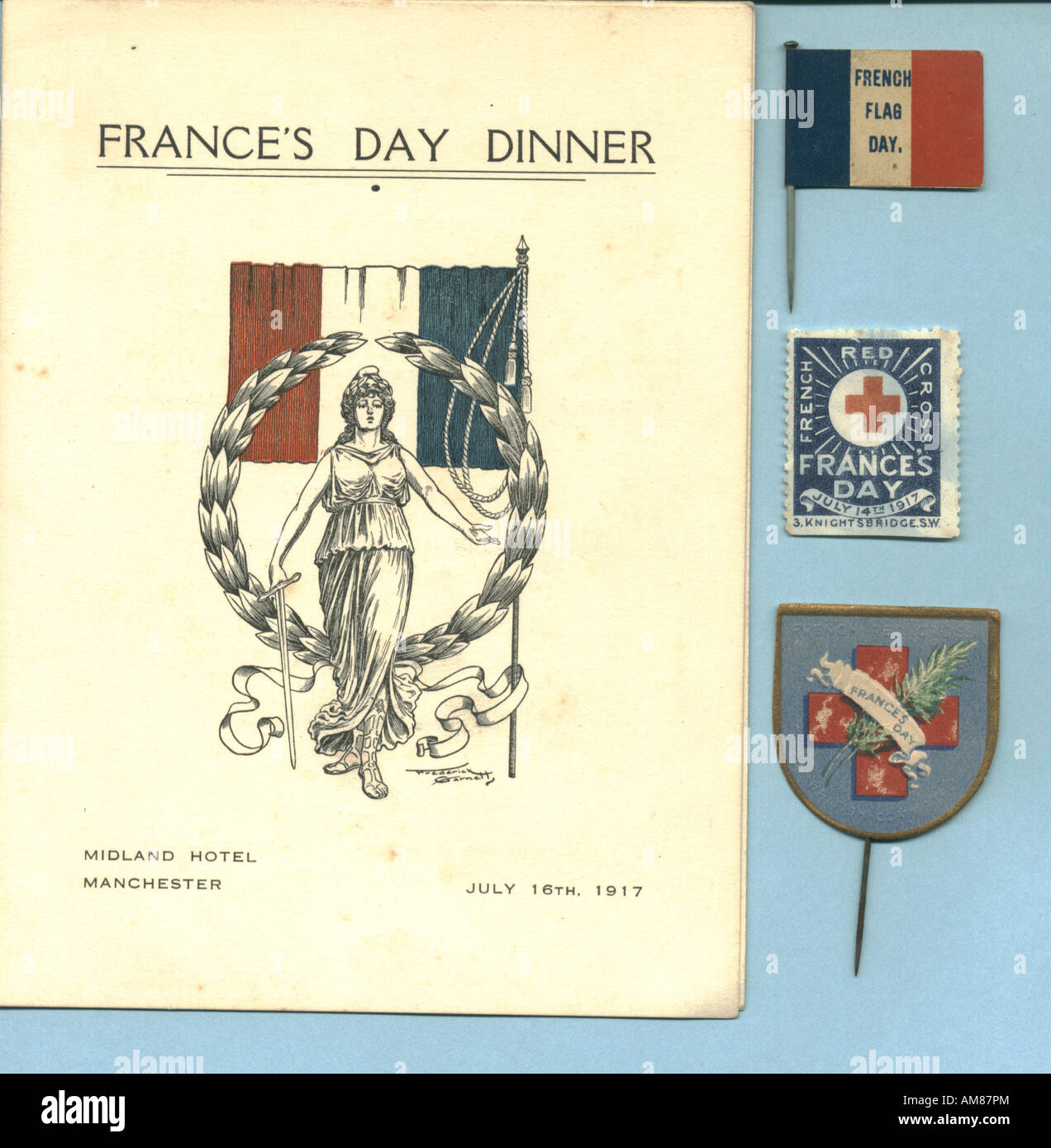 France's Day 1917 Stock Photo