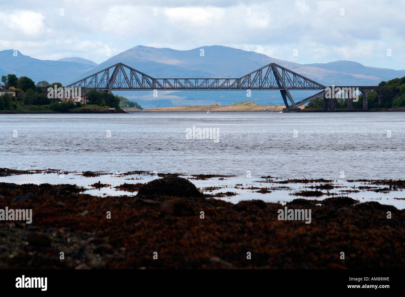 Connel Bridge near Oban, Argyll, West Coast of Scotland, UK Stock Photo