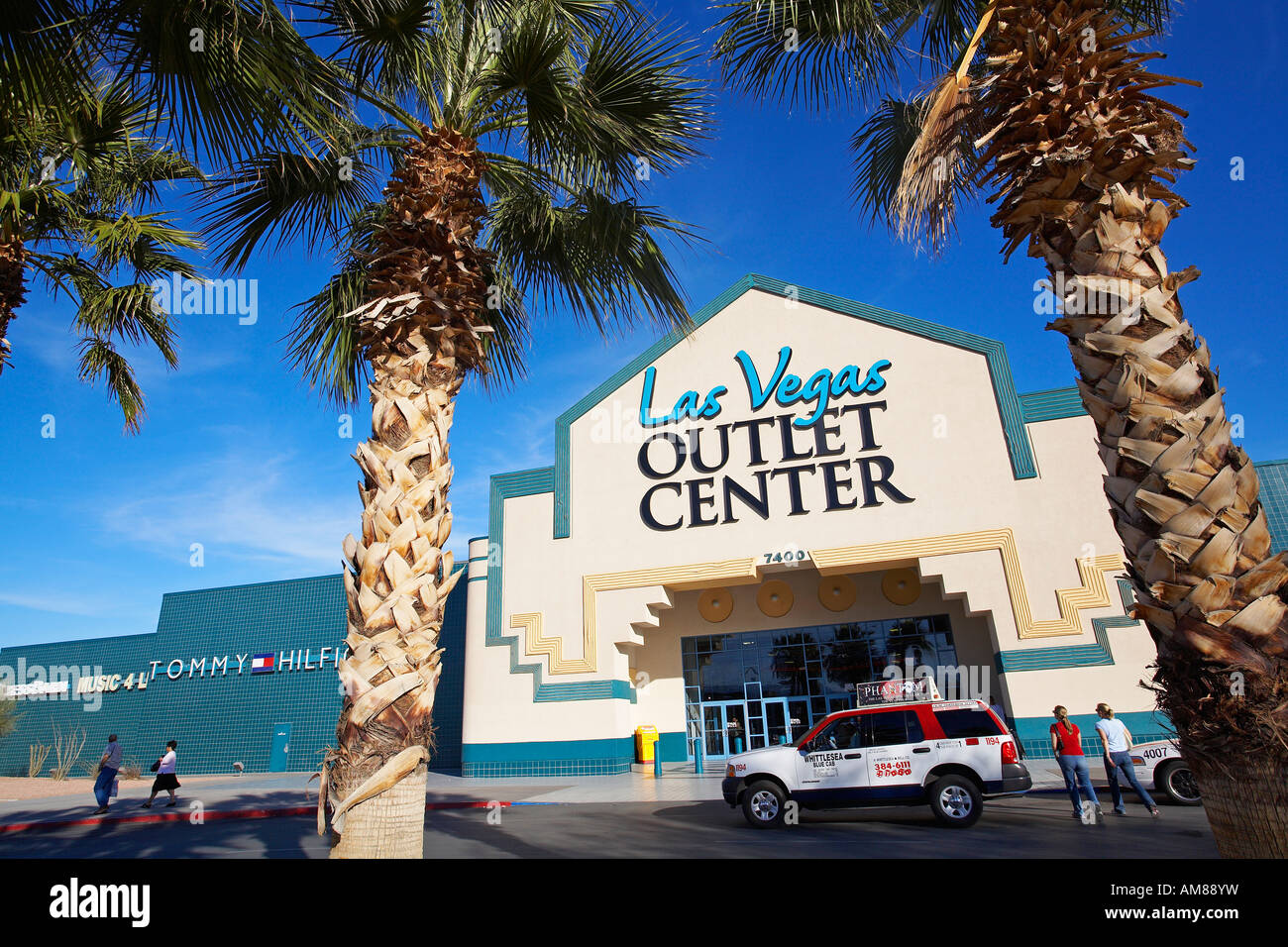 United States, Nevada, Las Vegas, Outlet Center, shopping mall and Stock Photo - Alamy