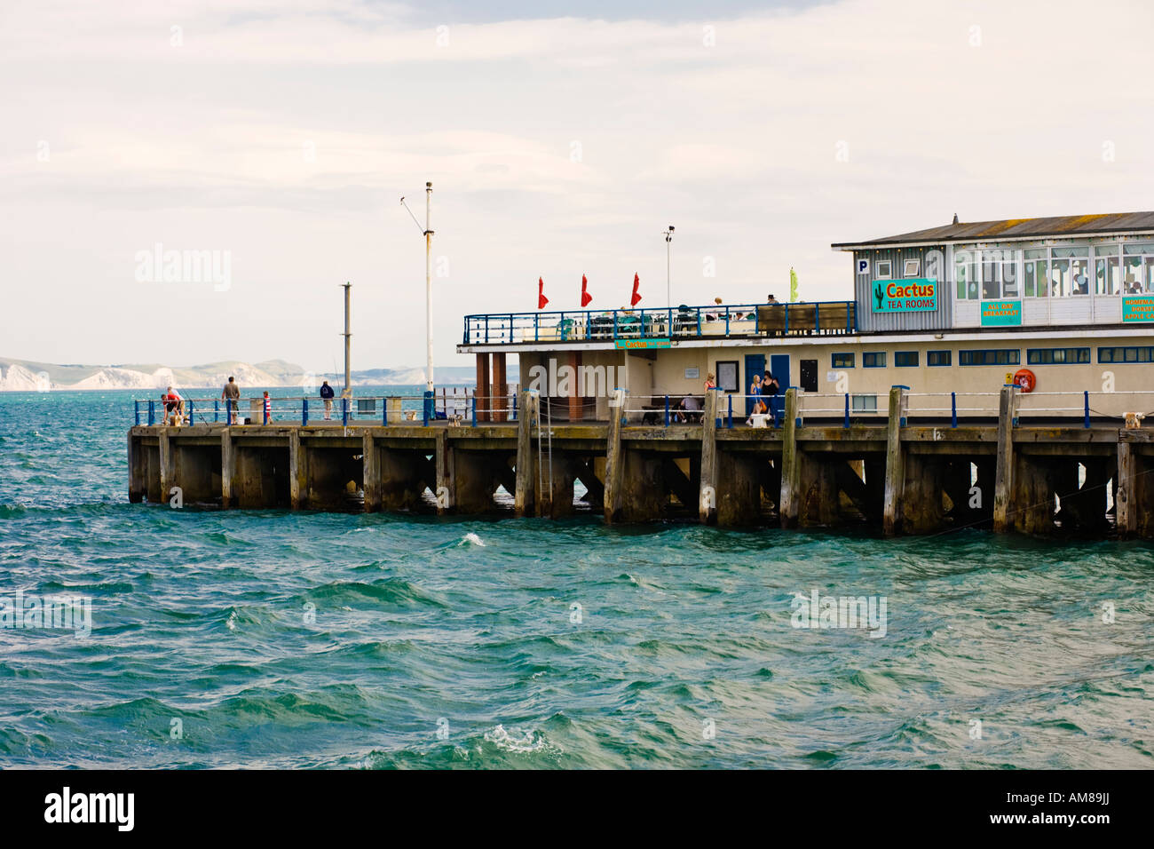 Weymouth Pleasure Pier in the Outer Harbour, Weymouth, Dorset, England