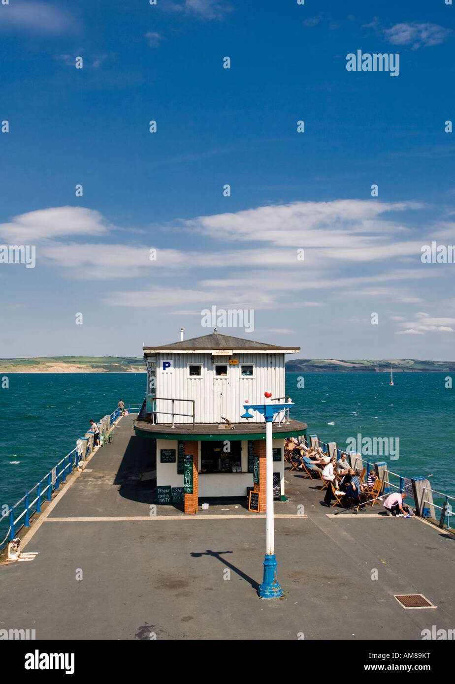 Weymouth Pleasure Pier Outer Harbour Weymouth Dorset UK Stock Photo Alamy