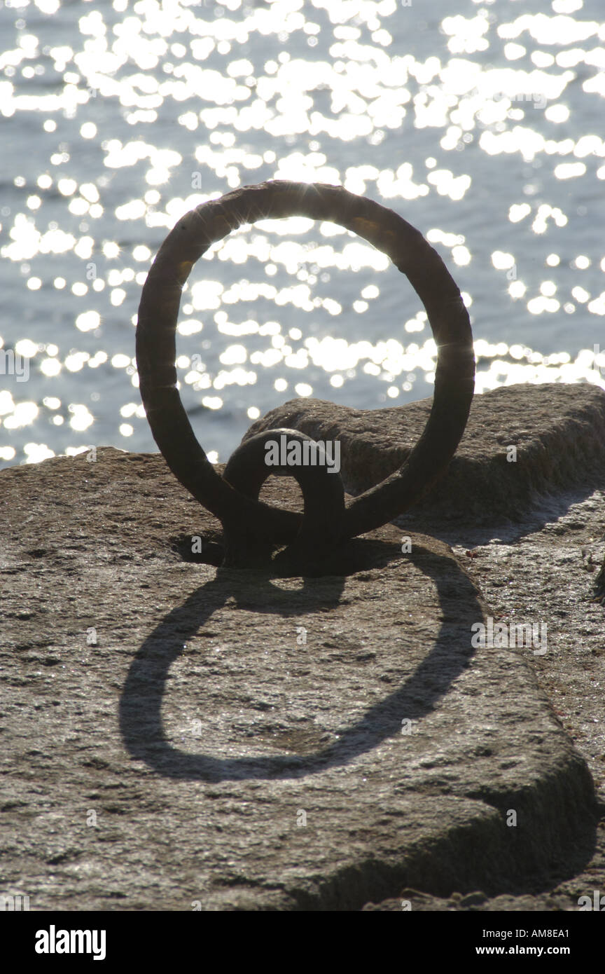 3161 Mooring Ring Stock Photo