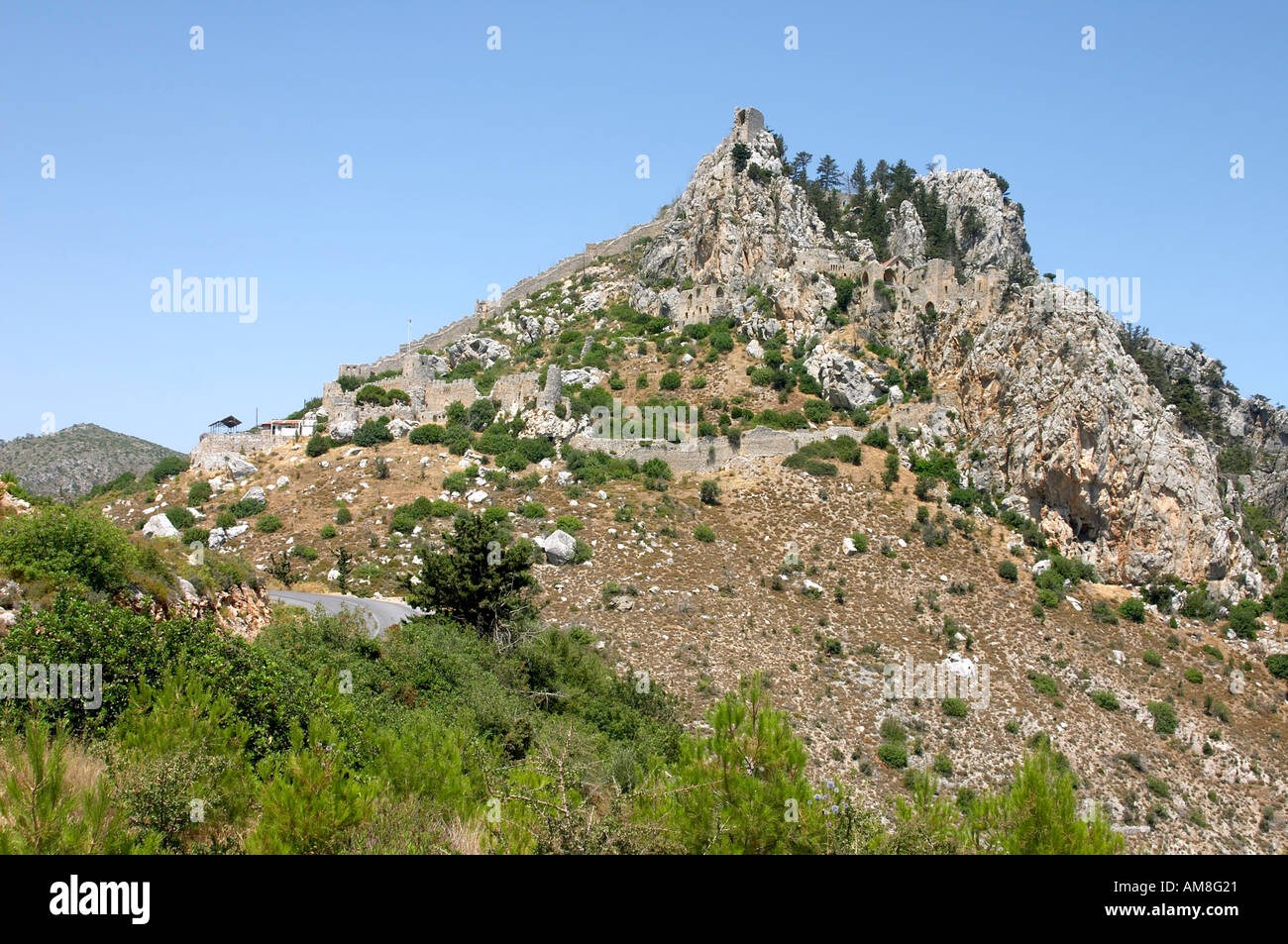 St Hilarion Agios Ilarion Castle near Kyrenia Girne Northern Cyprus The