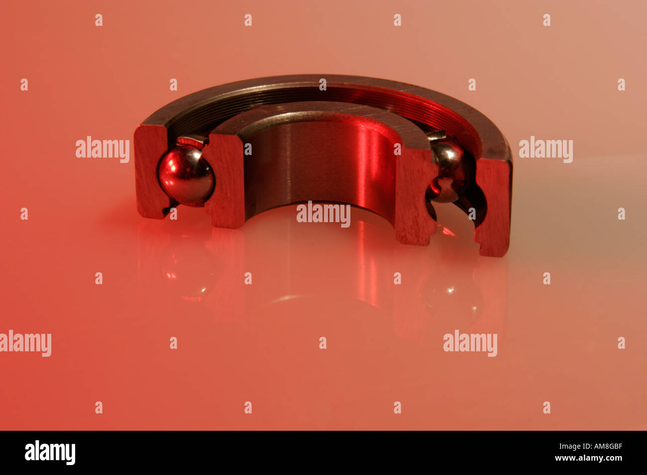 Ball bearing sectional view Stock Photo Alamy