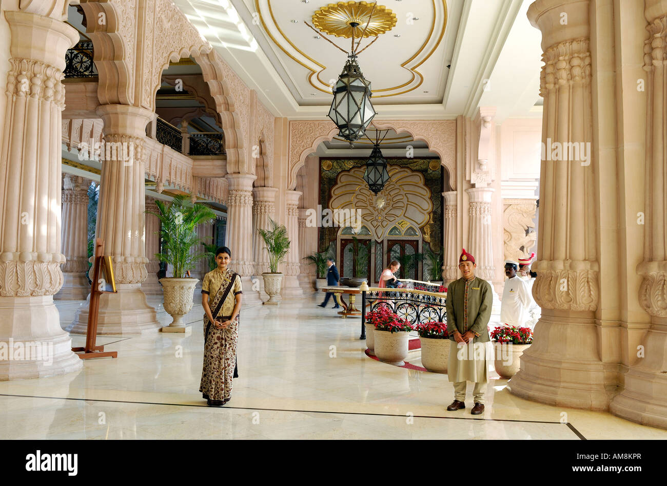 India, Karnataka state, Bangalore, Leela Palace, luxury hotel Stock Photo