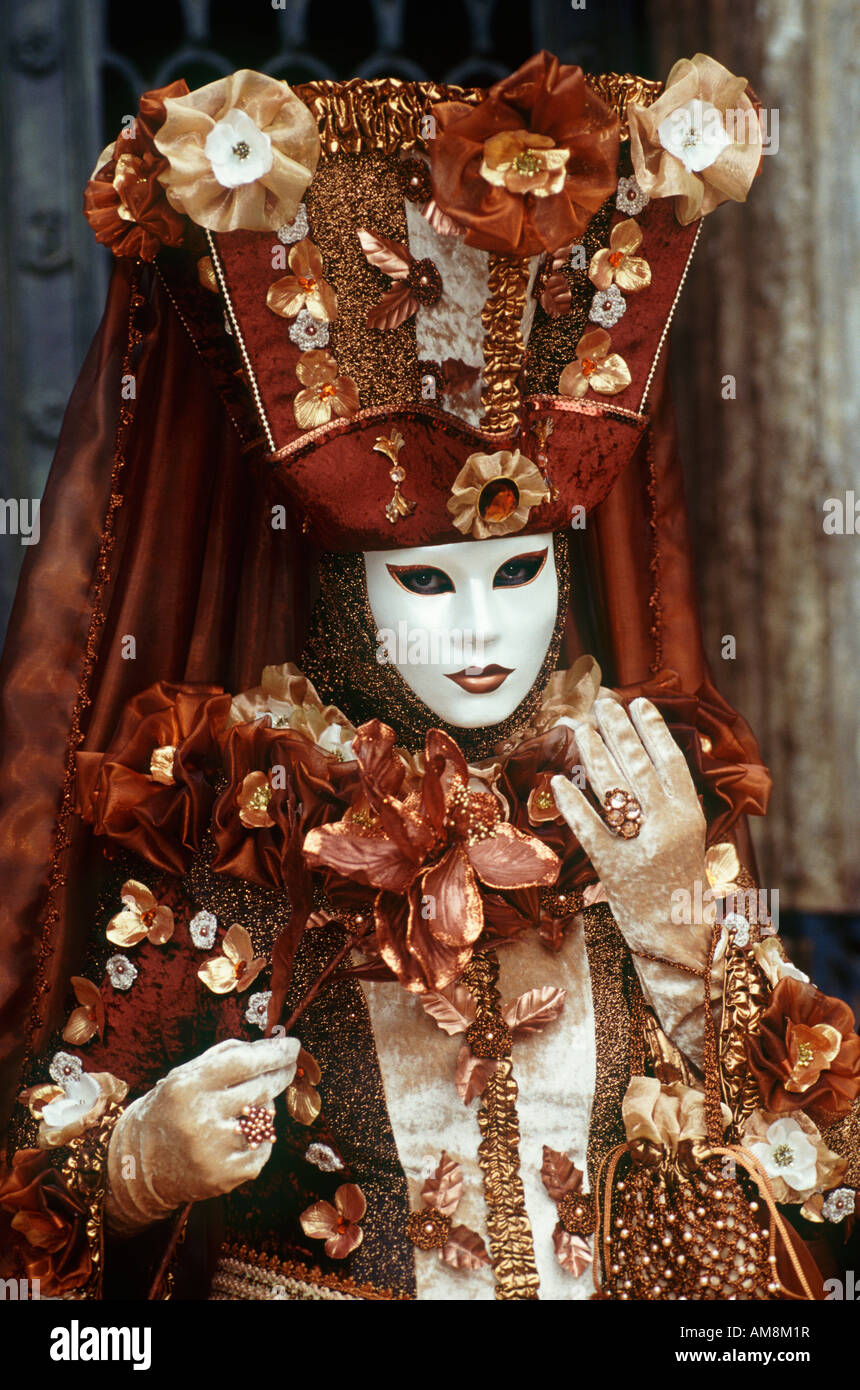 Traditional venice carnival costume hi-res stock photography and images ...