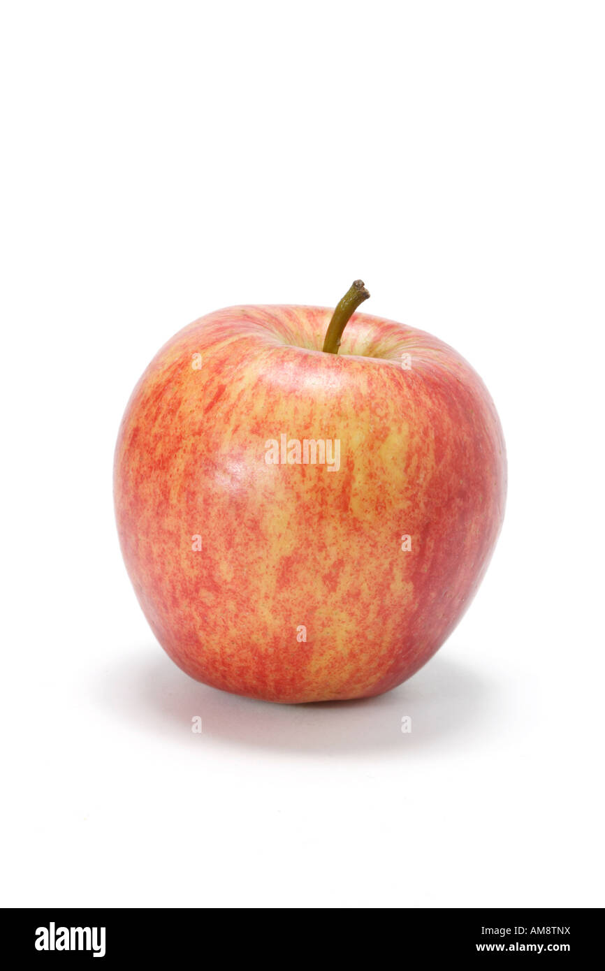 Red Gala Apple Stock Photo Alamy
