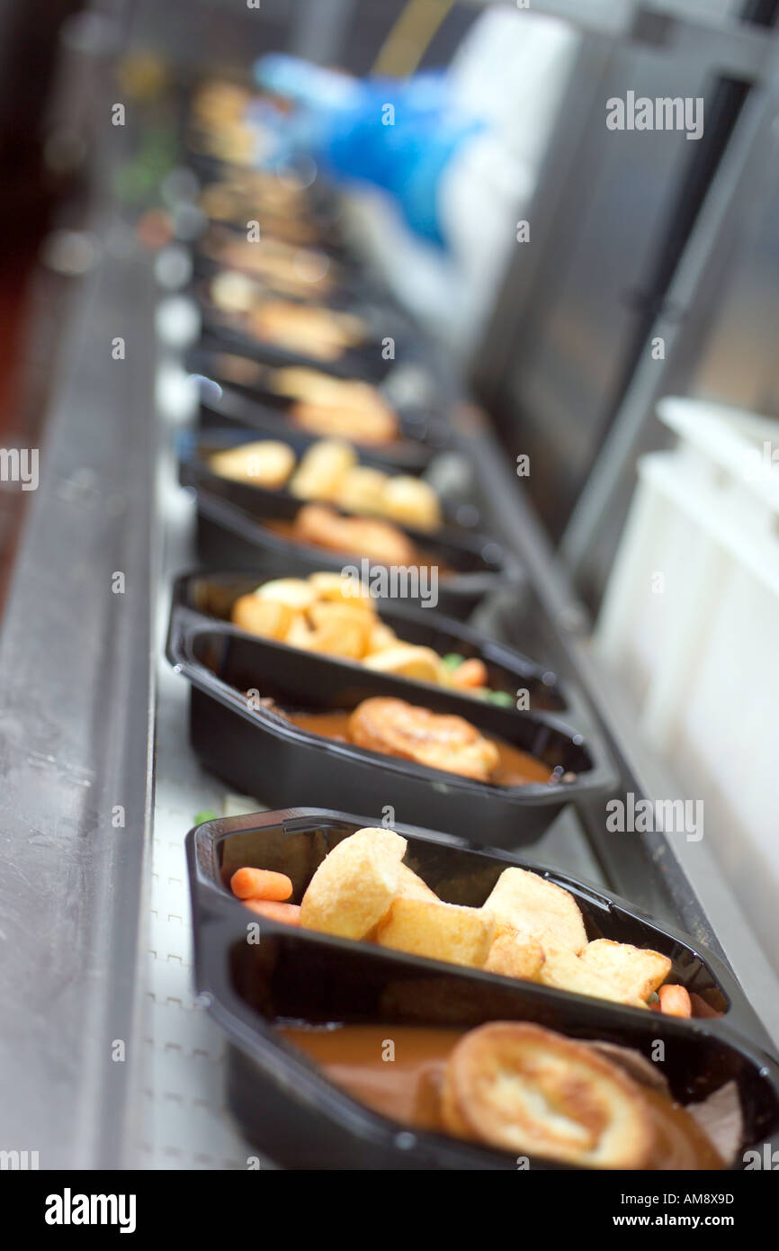 Ready meals factory hires stock photography and images Alamy