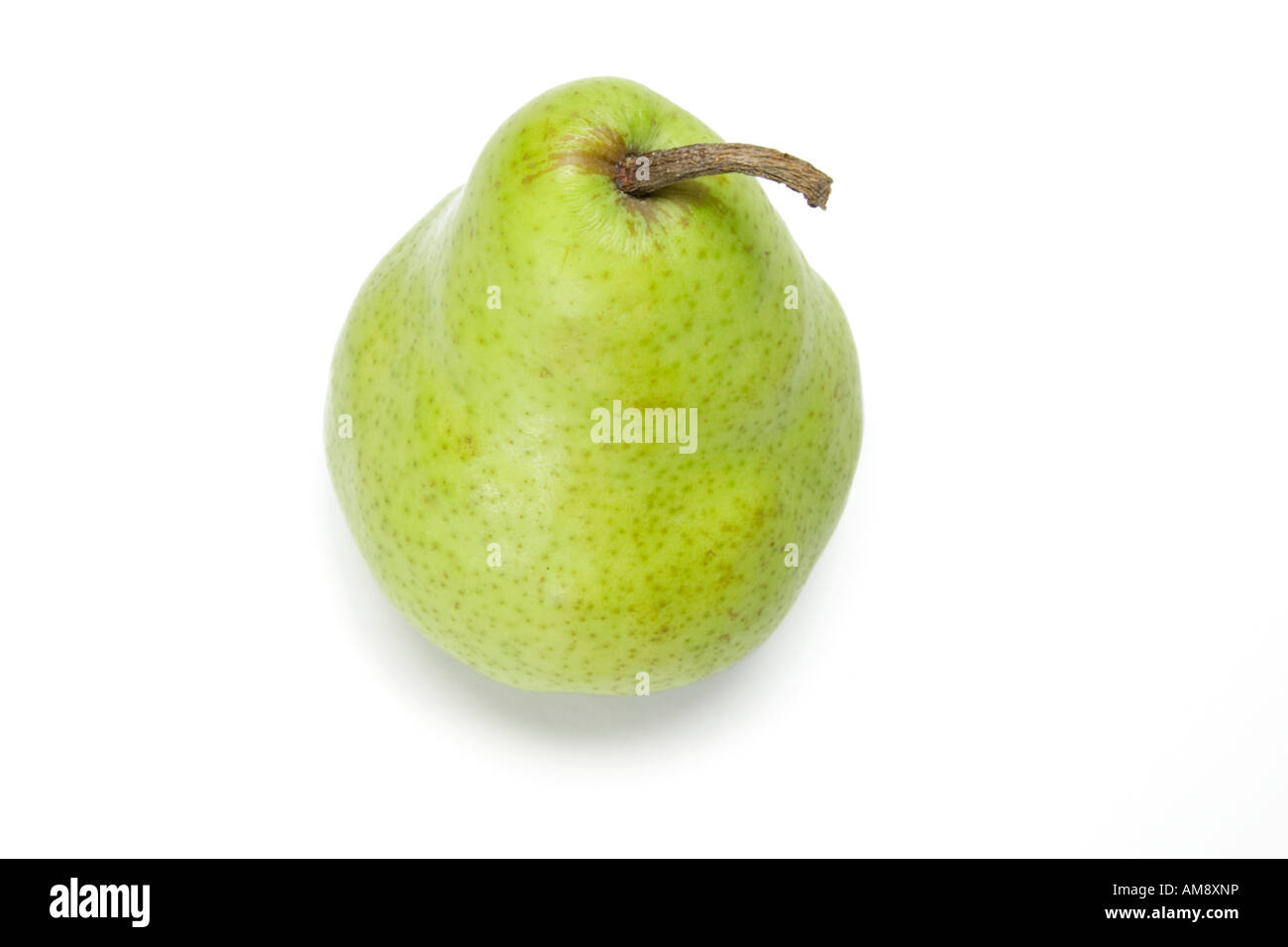 Pear on White Background Stock Photo - Alamy