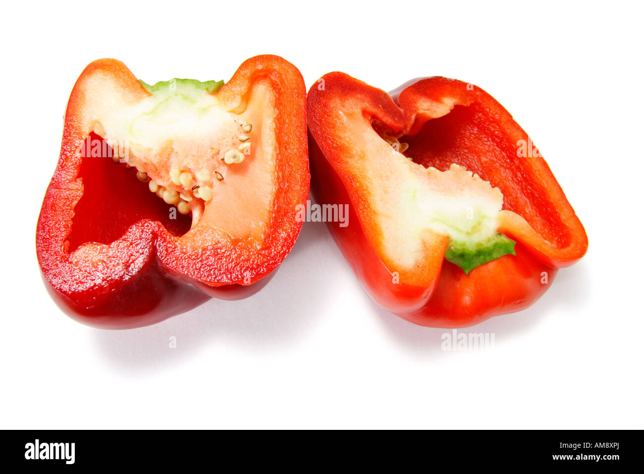 Red pepper chilli capsicum Cut Out Stock Images & Pictures - Alamy