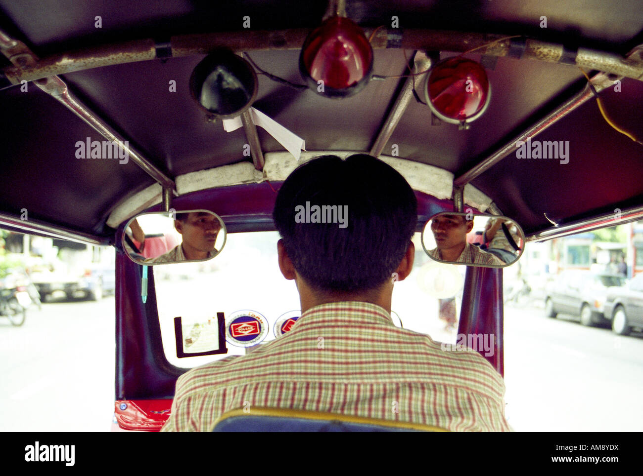 Tutul Driver Tuk Tuk Driver Stock Photo - Alamy