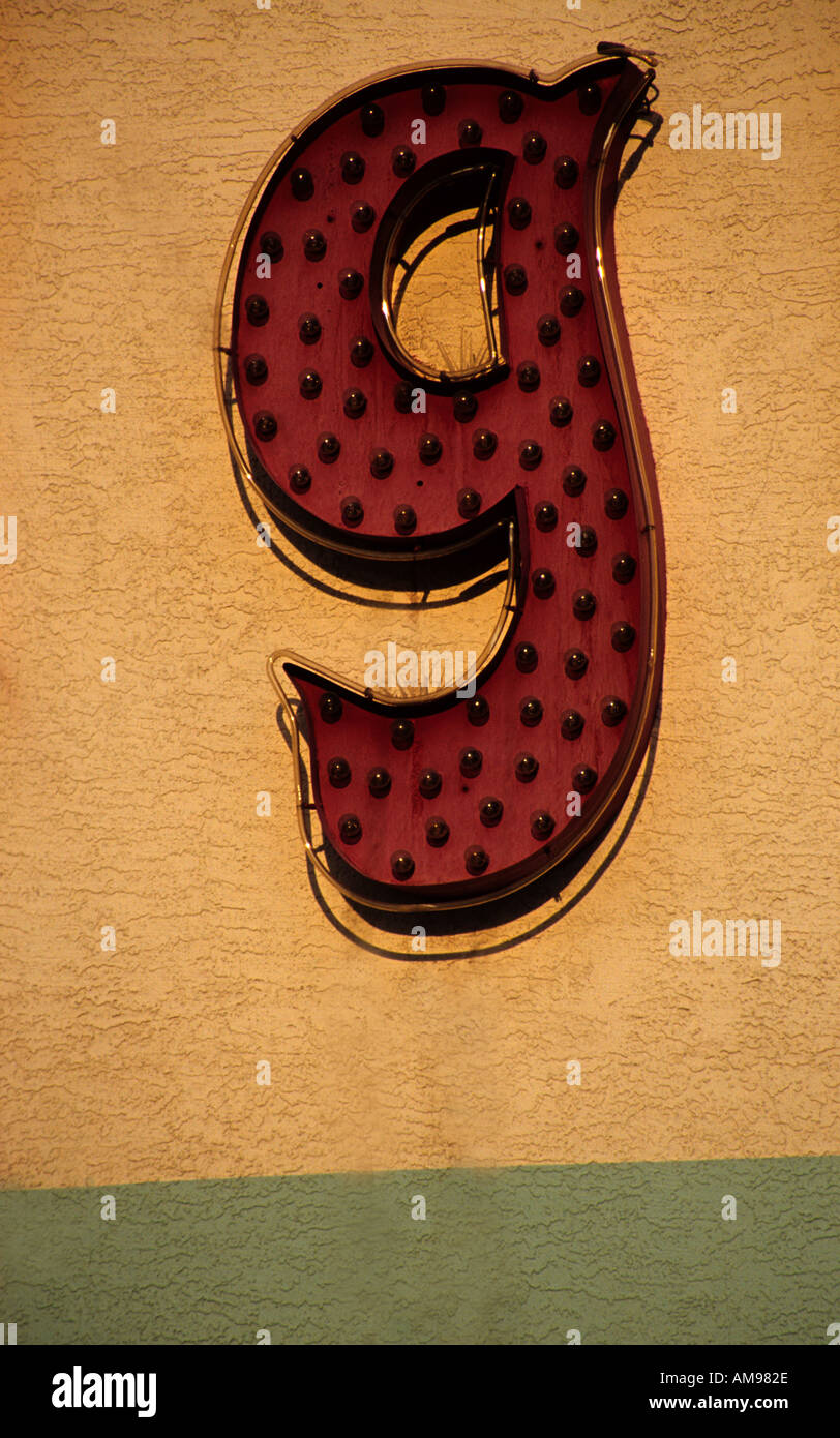 G Sign Vegas Stock Photo - Alamy