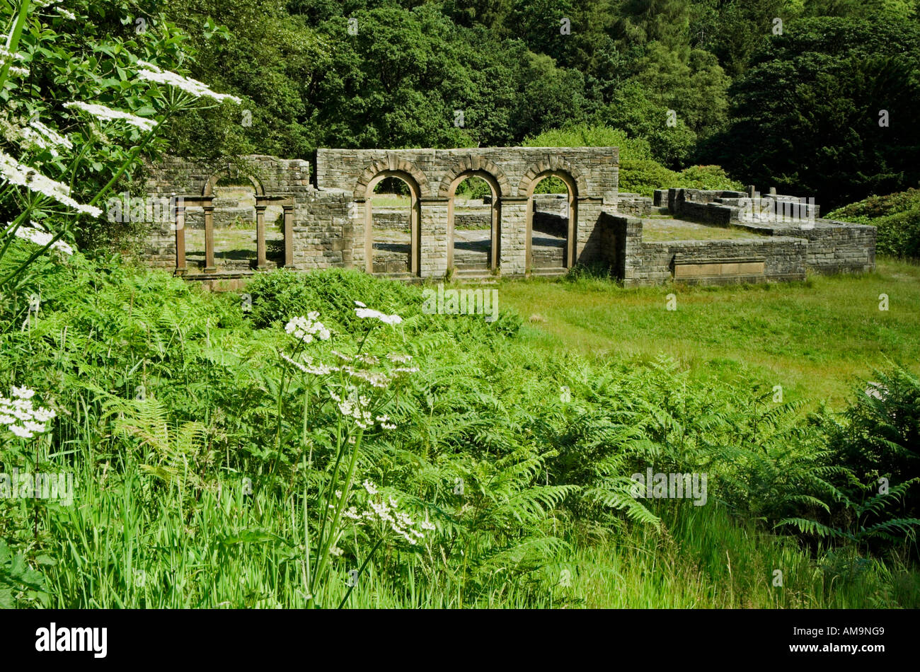 Ruins Of Errwood Hall Stock Photo Alamy ruins-of-errwood-hall-stock-photo-alamy