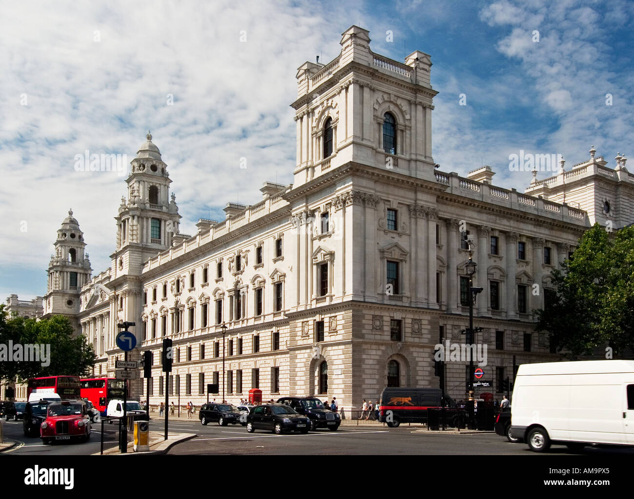 HM Treasury Building London Stock Photo - Alamy