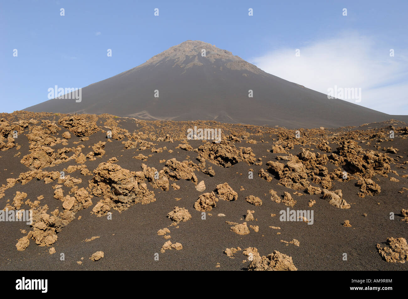 Cape Verde, Fogo Island, Pico Volcano (9 281,50 ft Stock Photo - Alamy