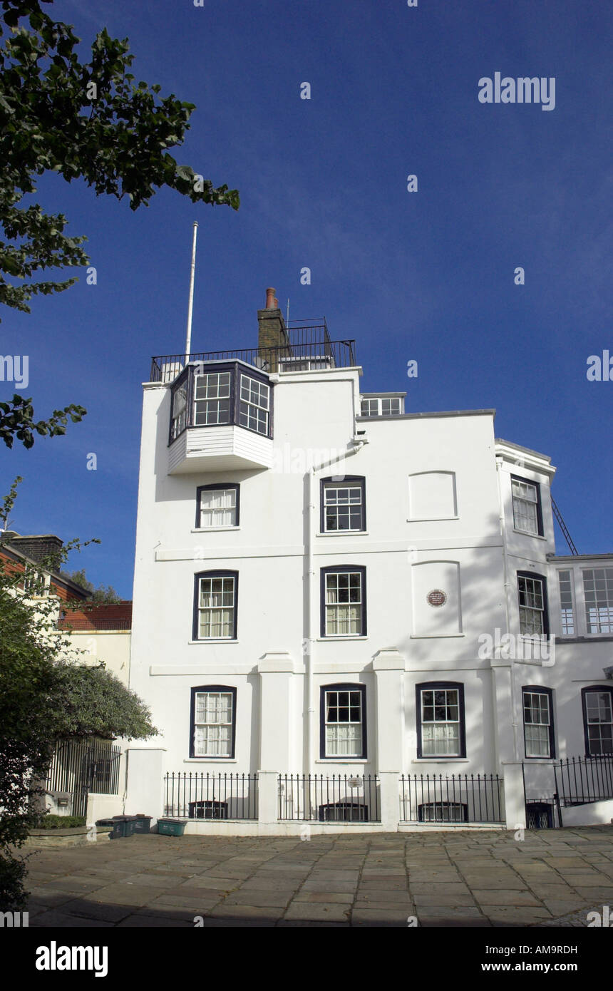 Admirals house in Hampstead where Mary Poppins was filmed Stock Photo