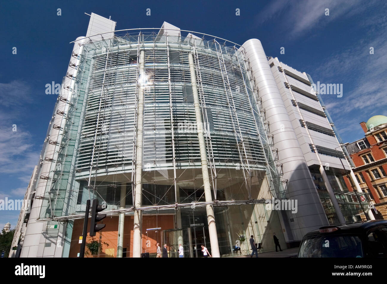 One South Place Moorgate London Home to Oracle office Stock Photo