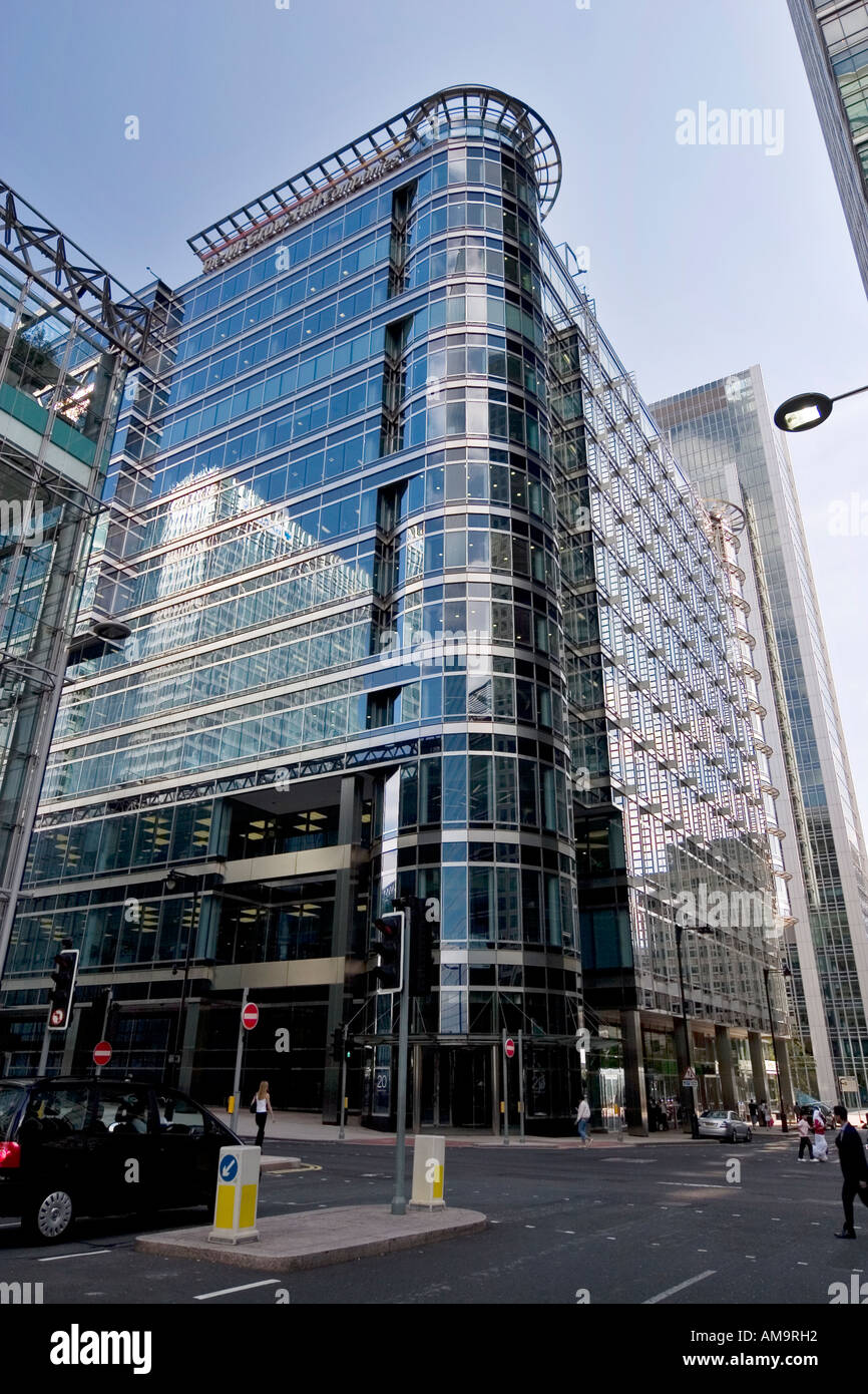 20 Canada Square Canary Wharf London UK Headquarters of McGraw Hill