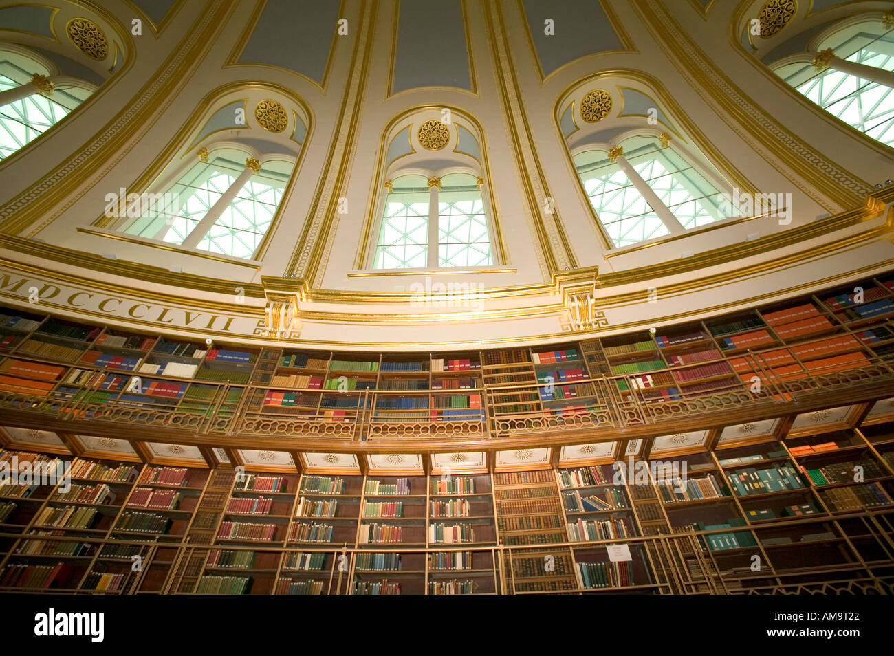 The Library and reading room in the British Museum Stock Photo Alamy